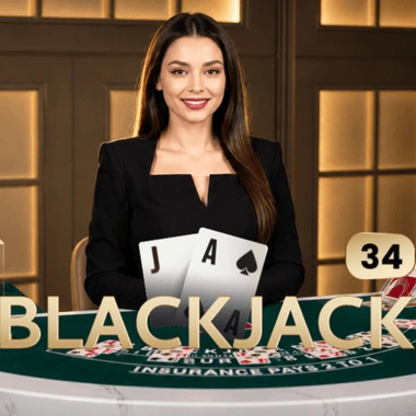 Blackjack 34 game tile